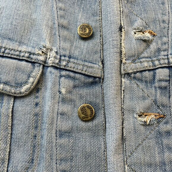 Vintage LEE Denim Rider Jacket 1960s Small - Picture 6 of 12